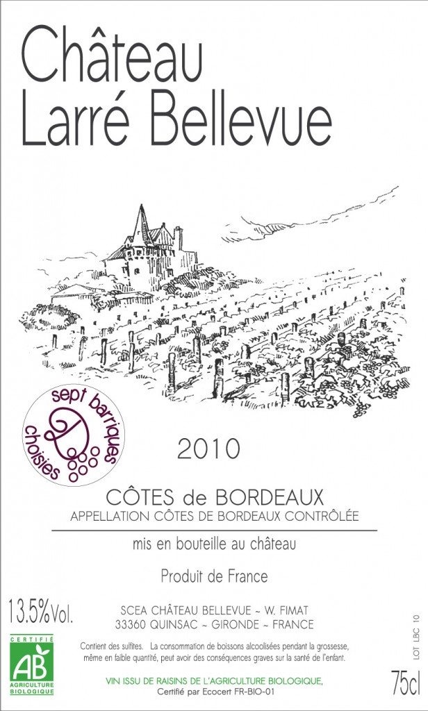 CRU 2010 'Sept barriques choisies avec Dyonisos'