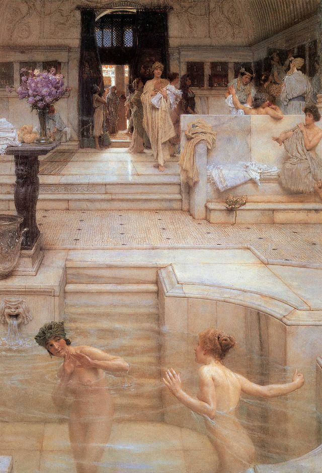 Alma-Tadema_A_Favourite_Custom_1909_Tate_Britain